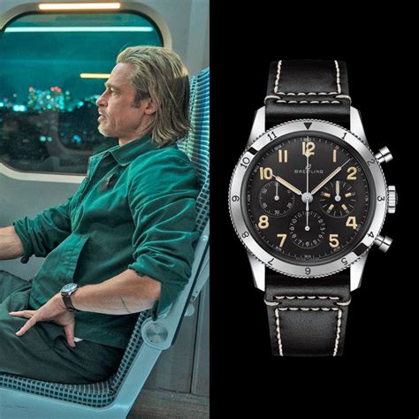 brad pitt bullet train breitling|ichiko jr bullet train watch.